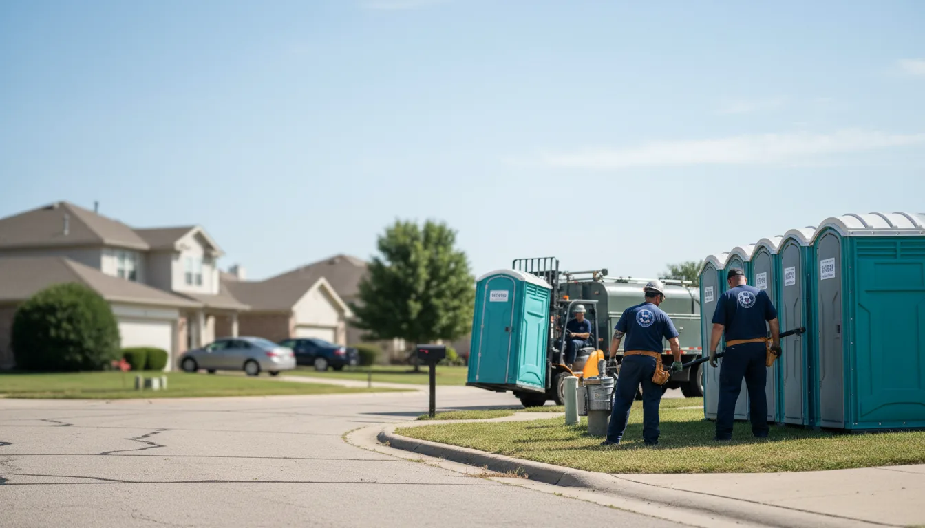 Porta Potty Rental in Le Mars, IA near me